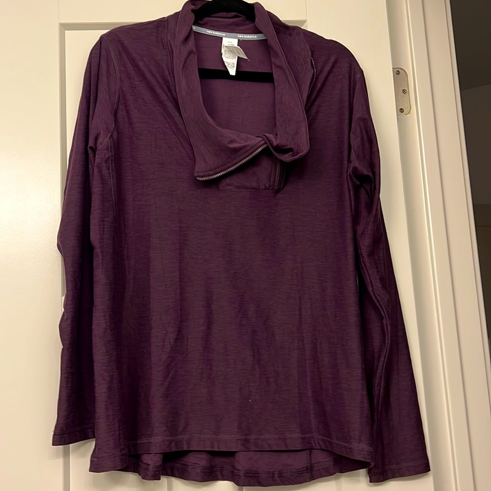 New Balance Upper Side Way Zip Workout Pullover